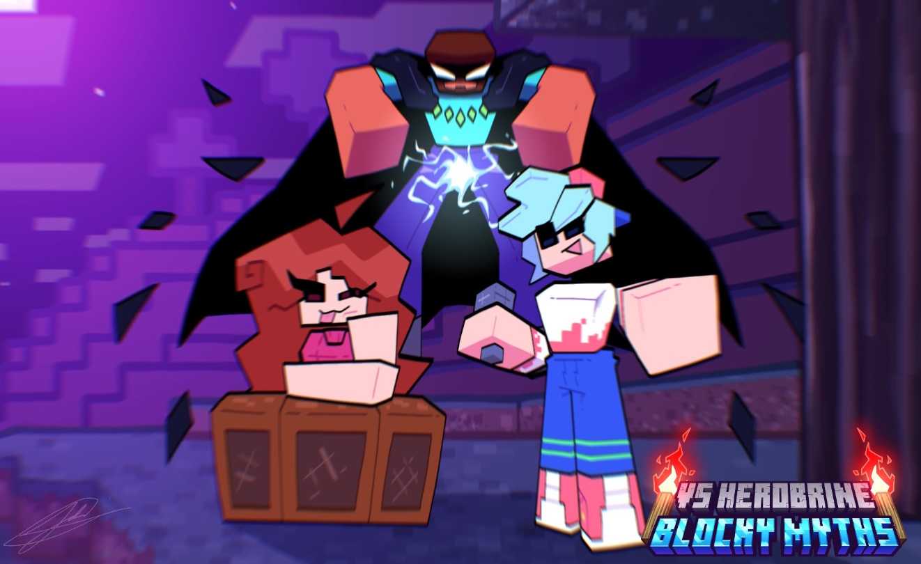 Vs Herobrine: Blocky Myths